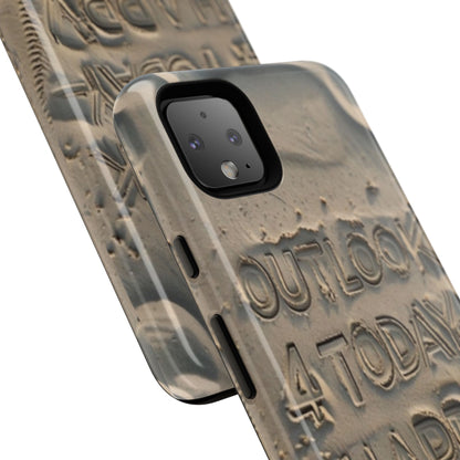 "Life is Short.  Be Happy" Mobile Phone Case