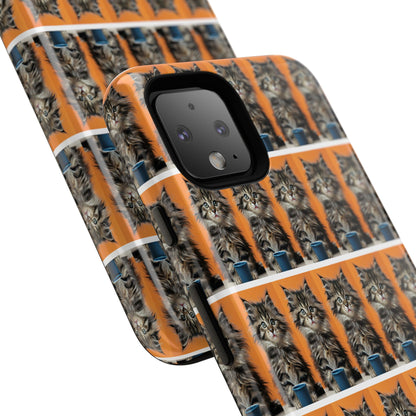 "Bad Hair, Good Coffee - we all need balance" Mobile Phone Case