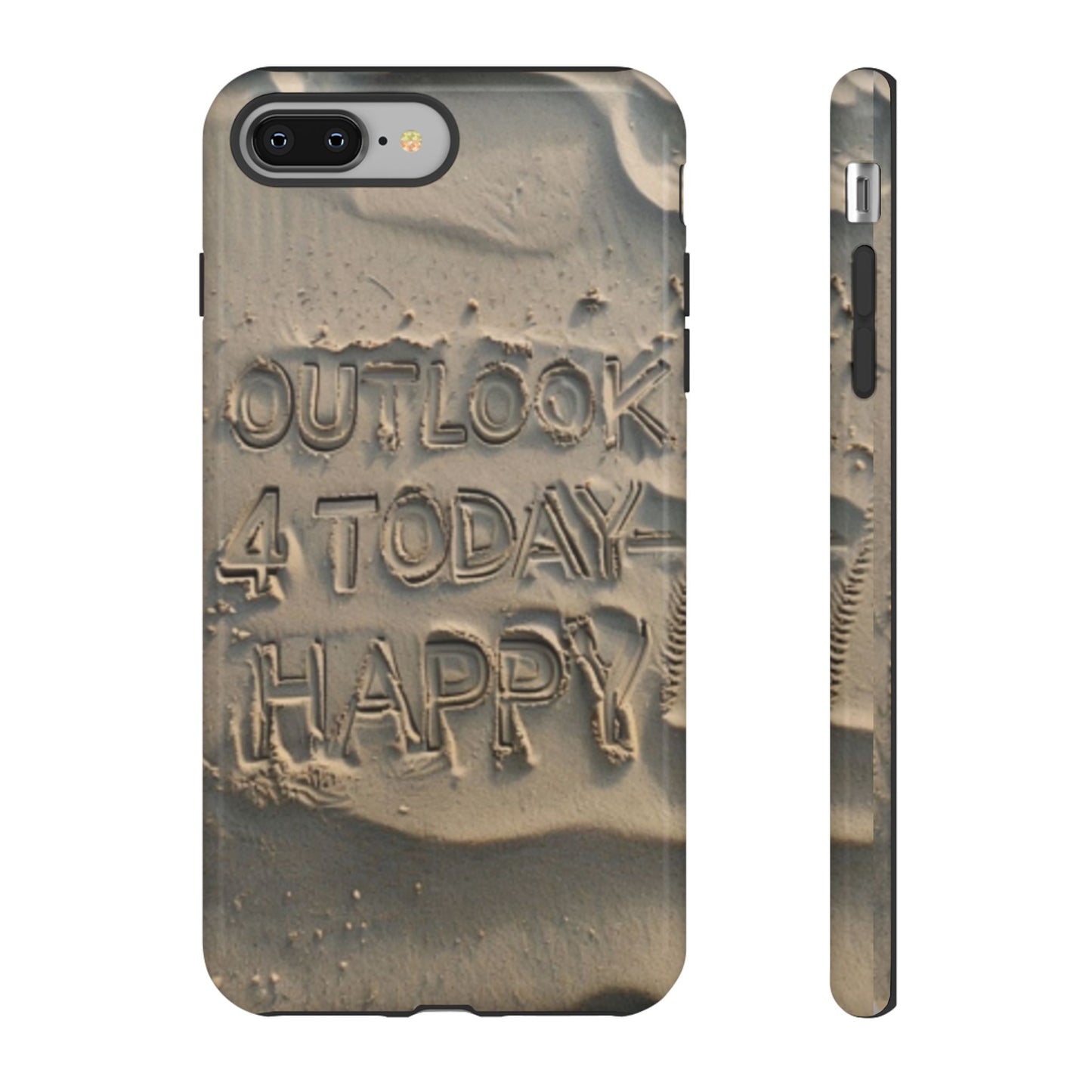 "Life is Short.  Be Happy" Mobile Phone Case
