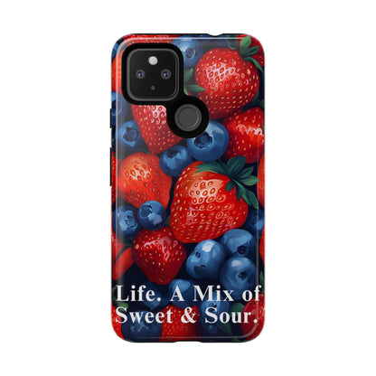 "Life. A Mix of Sweet and Sour" Mobile Phone Case
