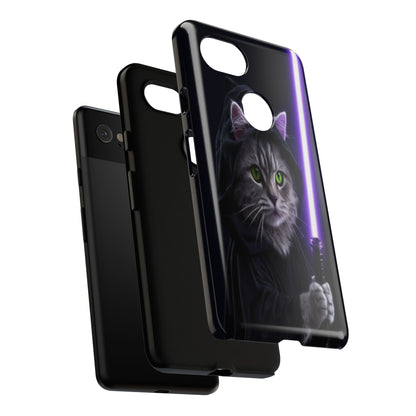 "Jedi Whisker" Mobile Phone Case (purple)