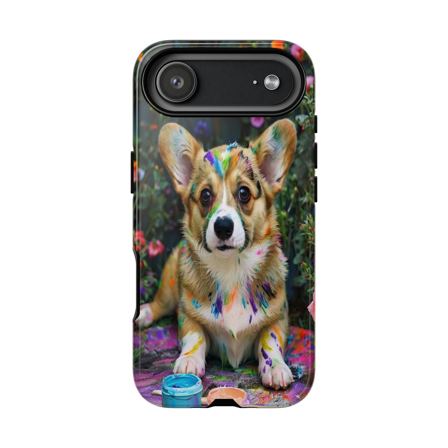 "Paint It Corgi" Mobile Phone Case