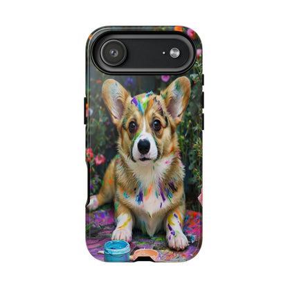 "Paint It Corgi" Mobile Phone Case