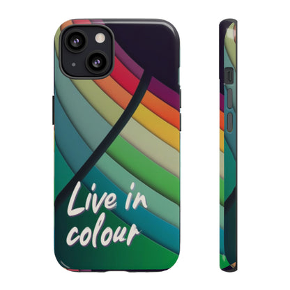 "Live in Colour" Mobile Phone Case