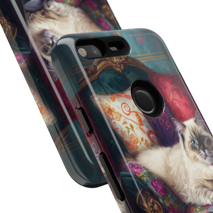 "Purr-sian Productivity" Mobile Phone Case