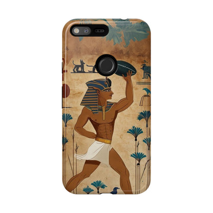"Tutankhaman Takes the Pass" Mobile Phone Case