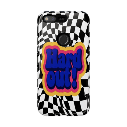 "Hard Out" Mobile Phone Case (blue)