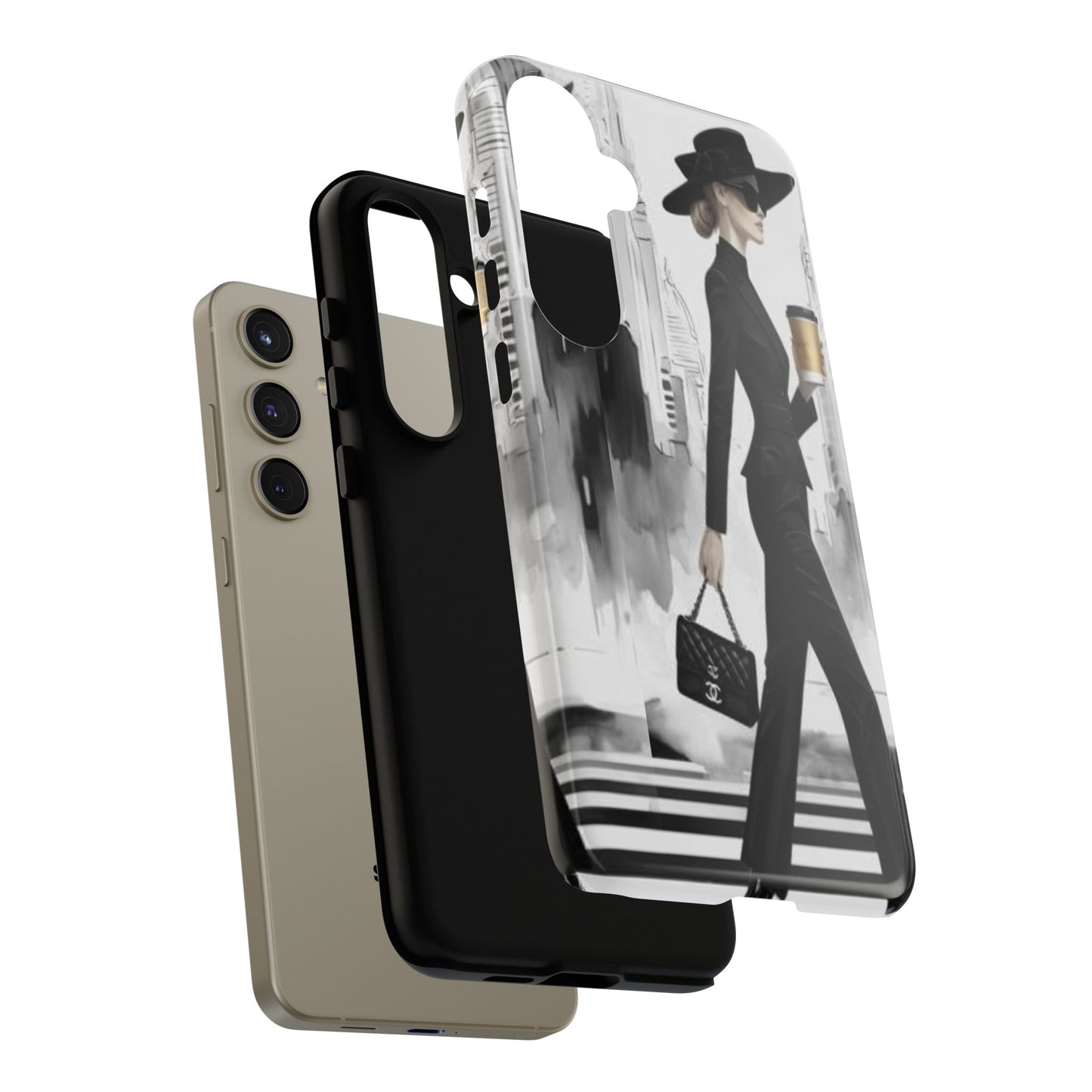 "Chic City Stroll" Mobile Phone Case