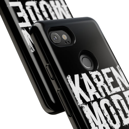 "Karen Mode On" Mobile Phone Case (green)