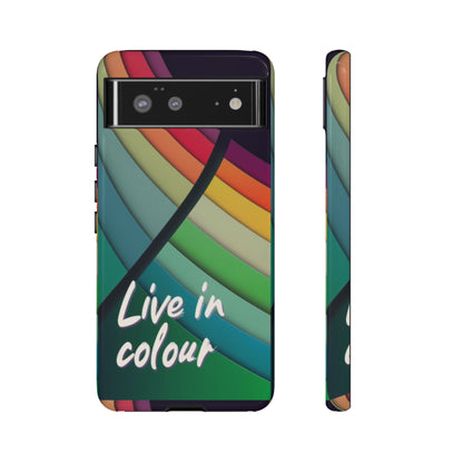 "Live in Colour" Mobile Phone Case