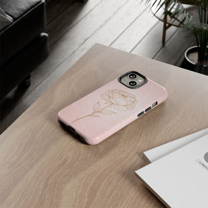 "Blush Peony" Mobile Phone Case