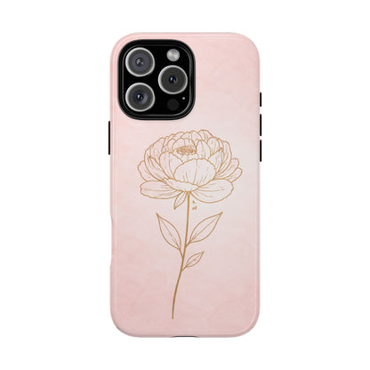 "Blush Peony" Mobile Phone Case