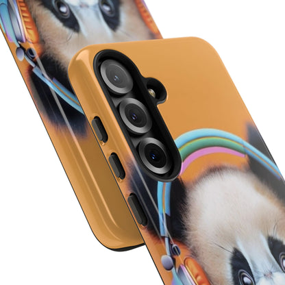 "Baby Panda wearing Headphones" Mobile Phone Case