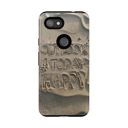 "Life is Short.  Be Happy" Mobile Phone Case