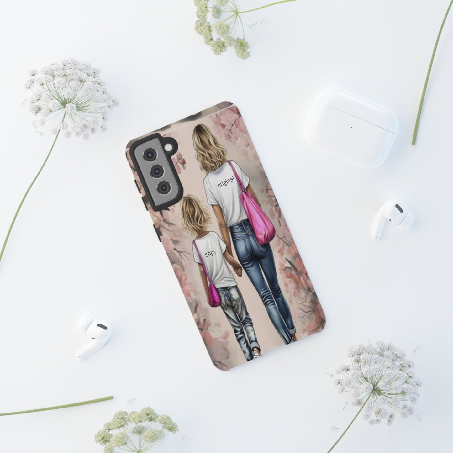 "Mother and Daughter" Mobile Phone Case