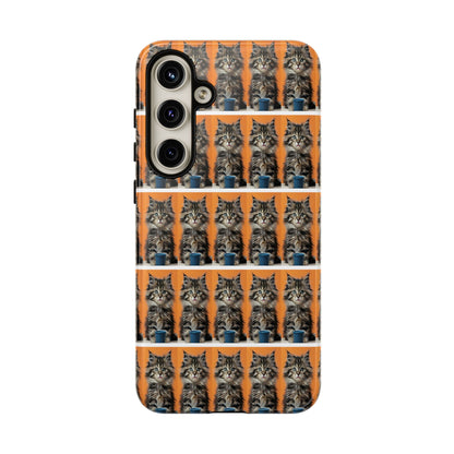 "Bad Hair, Good Coffee - we all need balance" Mobile Phone Case