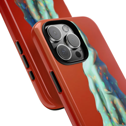 "Melted Christmas" Mobile Phone Case