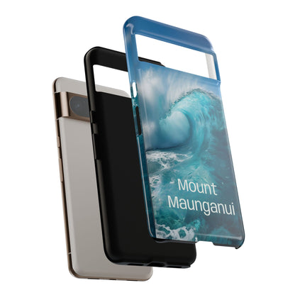 "Mount Maunganui" Mobile Phone Case (green)