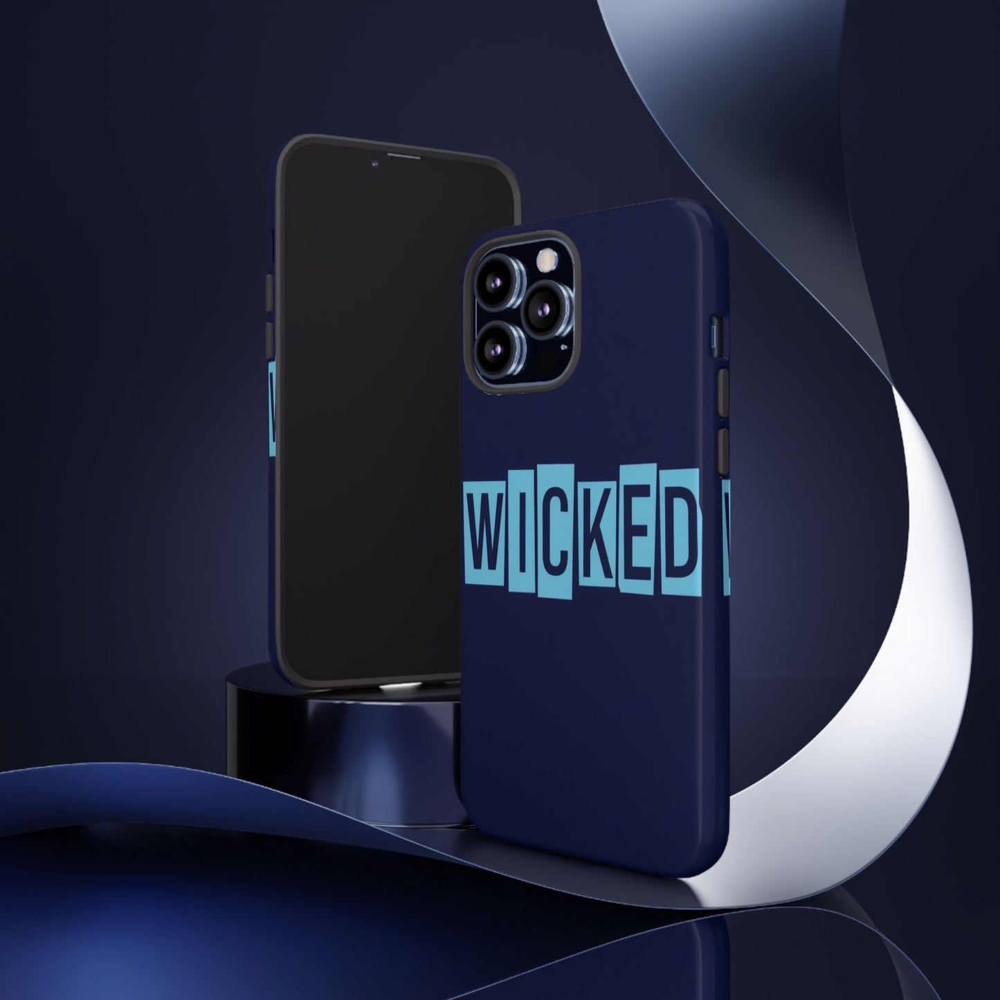 "Wicked" Mobile Phone Case (blue)