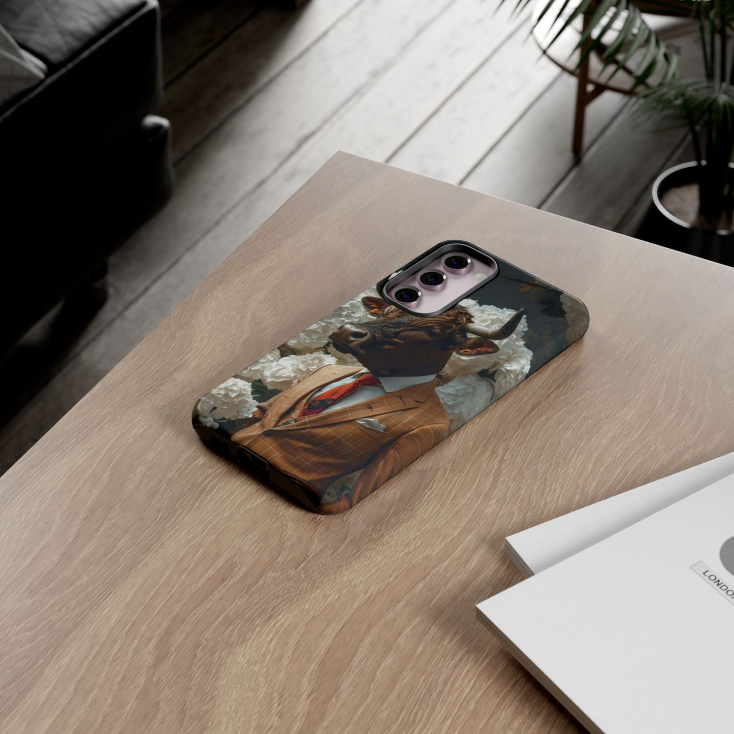 "The Genteel Bull" Mobile Phone Case