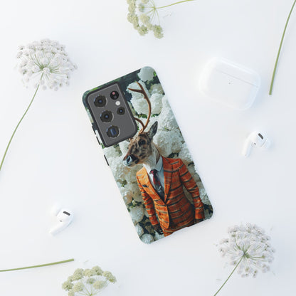 "The Stag" Mobile Phone Case (orange)