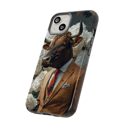 "The Genteel Bull" Mobile Phone Case