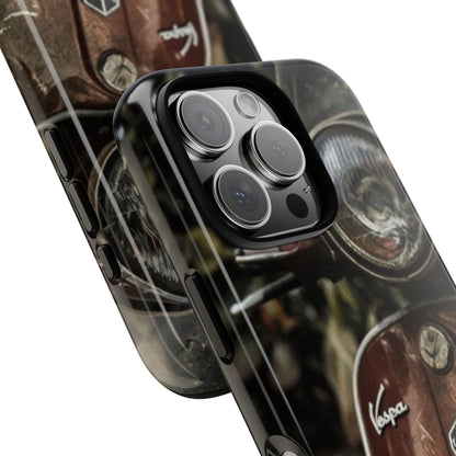 "Vespa. Old Soul, Full Tank" Mobile Phone Case