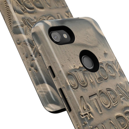 "Life is Short.  Be Happy" Mobile Phone Case