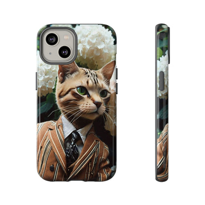 "The Feline Aristocrat" Mobile Phone Case