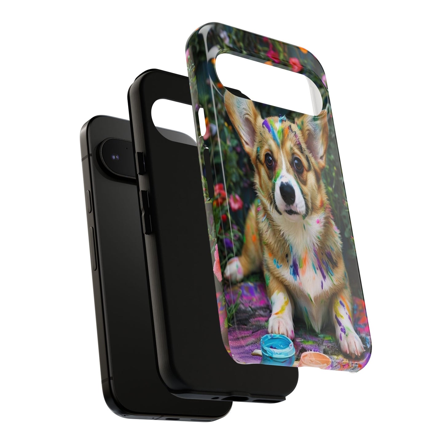 "Paint It Corgi" Mobile Phone Case