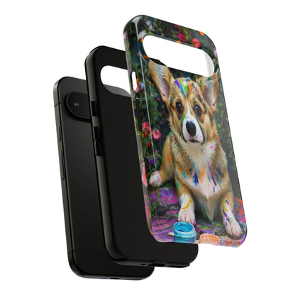 "Paint It Corgi" Mobile Phone Case