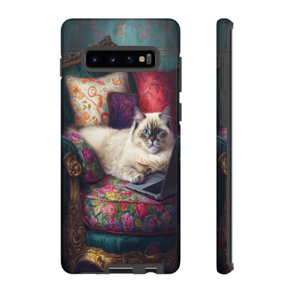 "Purr-sian Productivity" Mobile Phone Case