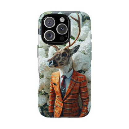 "The Stag" Mobile Phone Case (orange)
