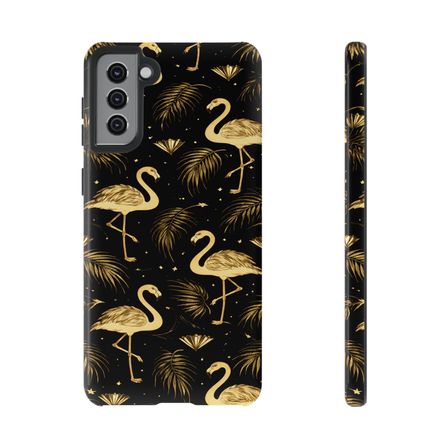 "Gold Flamingo" Mobile Phone Case