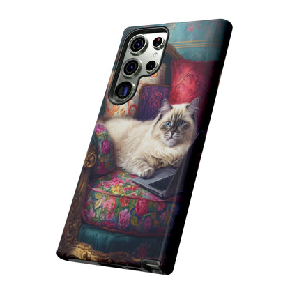 "Purr-sian Productivity" Mobile Phone Case