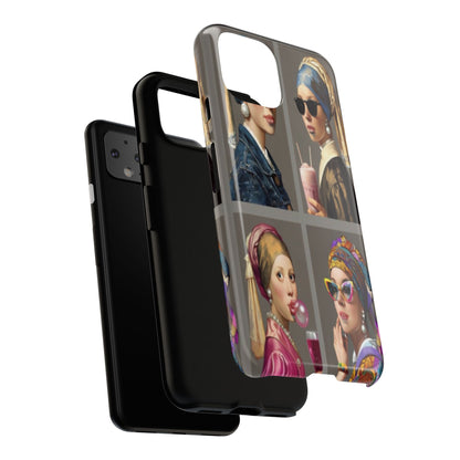 "Girls with Pearls" Mobile Phone Case