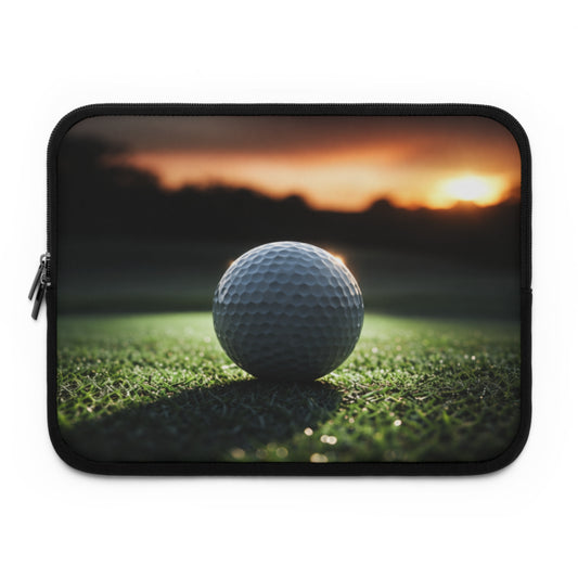 "Golf Sunset" Laptop Sleeve