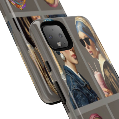 "Girls with Pearls" Mobile Phone Case