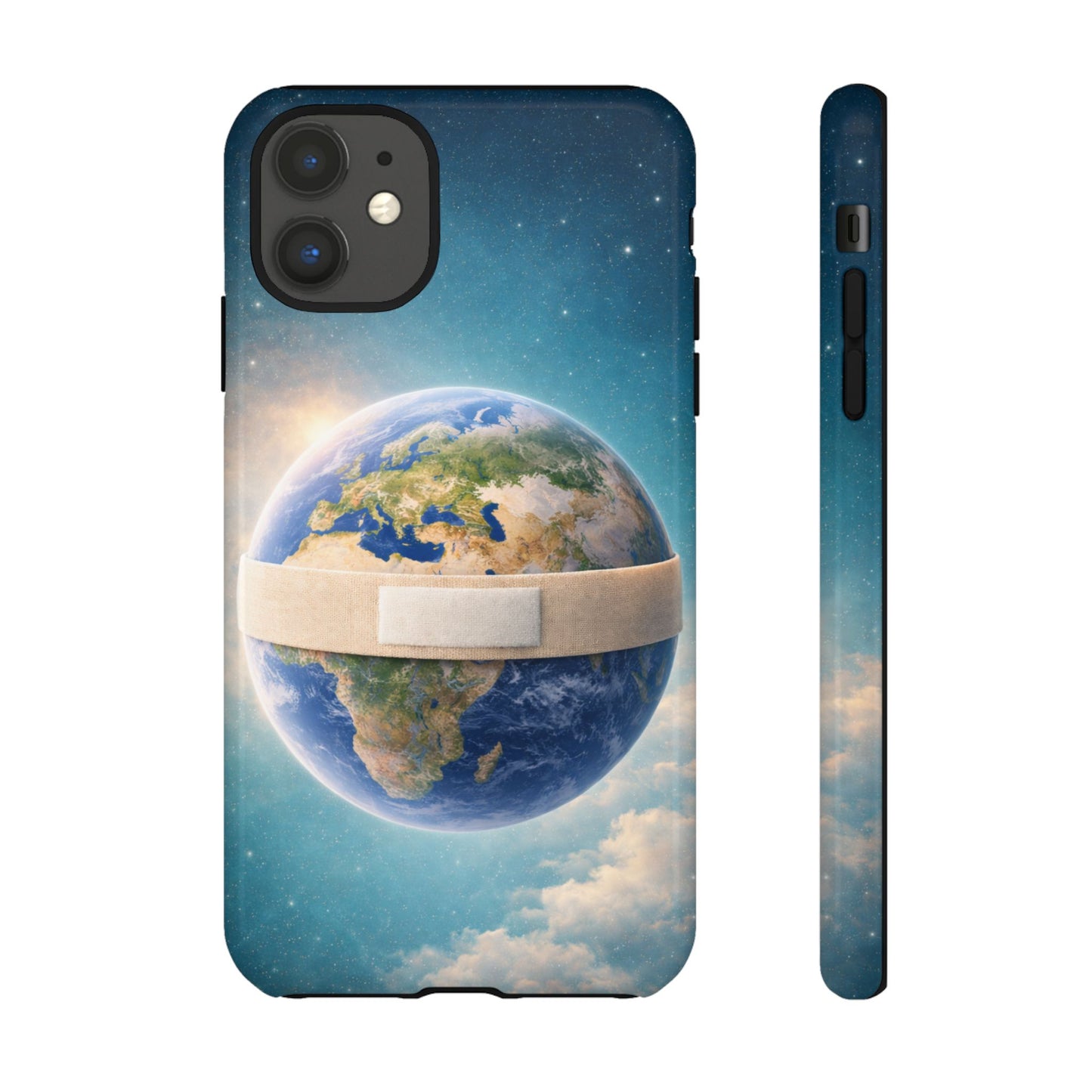 Earth Band Tough Case — Protective Planet Phone Case with Global Design