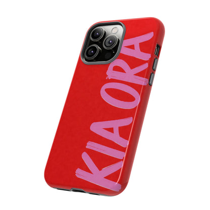 "Kia Ora Glow" Mobile Phone Case