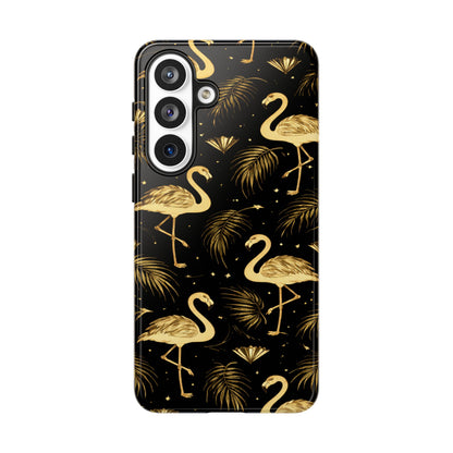 "Gold Flamingo" Mobile Phone Case