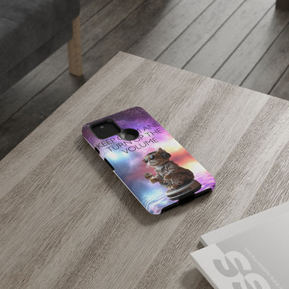 "Keep calm and turn up the Volume" Mobile Phone Case (mix)