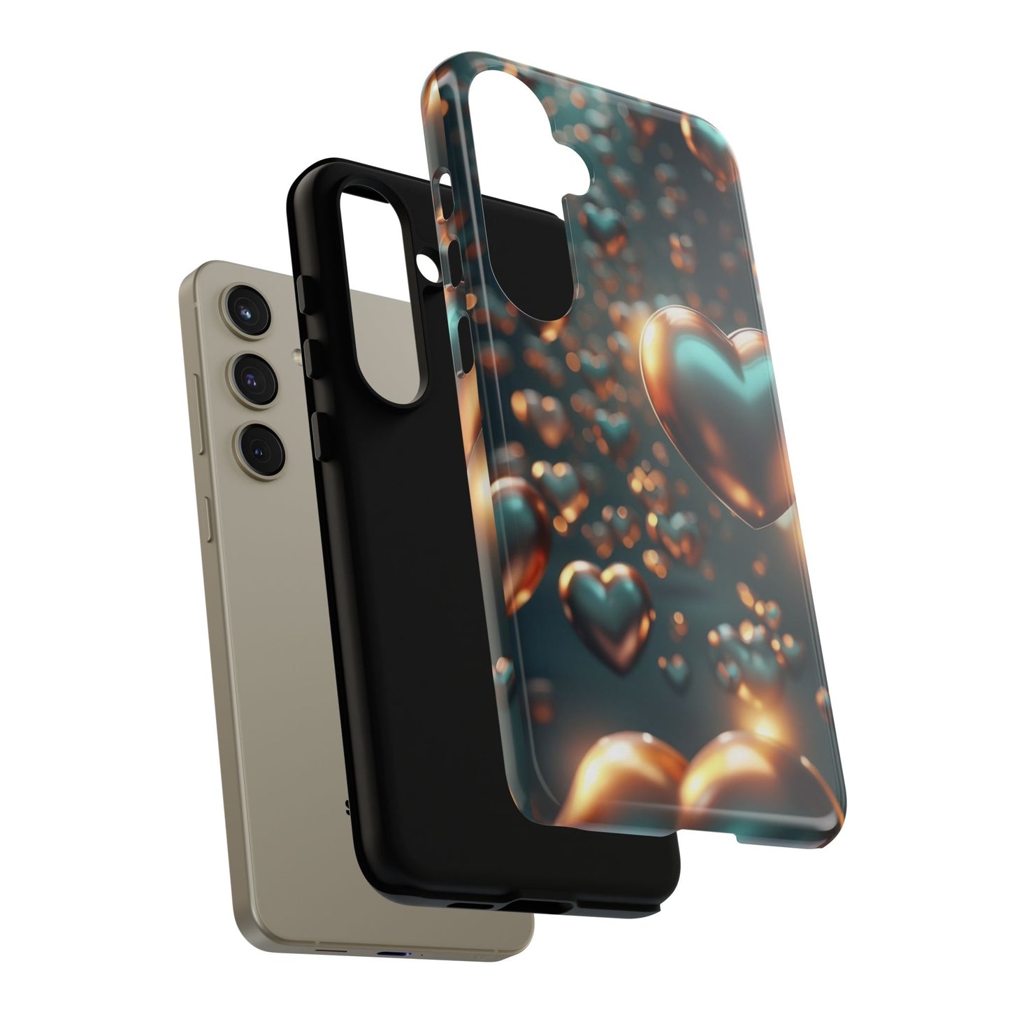 "Hearts on Repeat" Mobile Phone Case