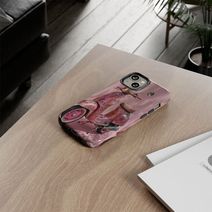 "I believe in Pink - Audrey Hepburn" Mobile Phone Case
