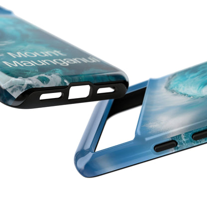 "Mount Maunganui" Mobile Phone Case (green)