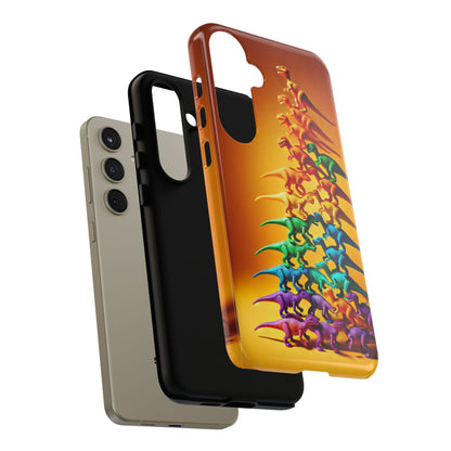 "Jurassic Glow-Up" Mobile Phone Case