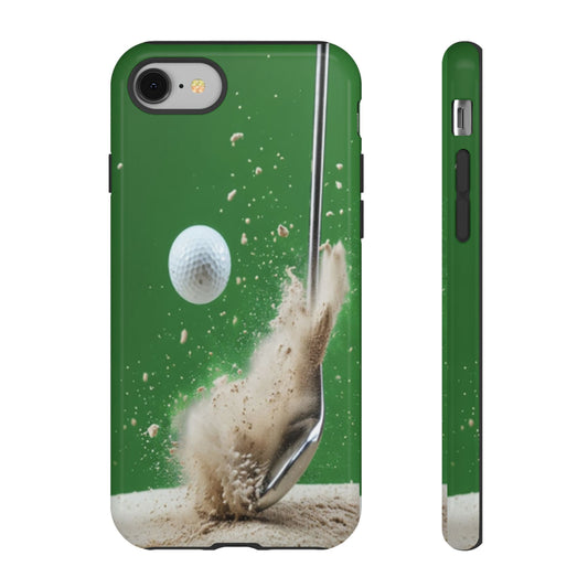 "Bunker Shot" Mobile Phone Case (light green)
