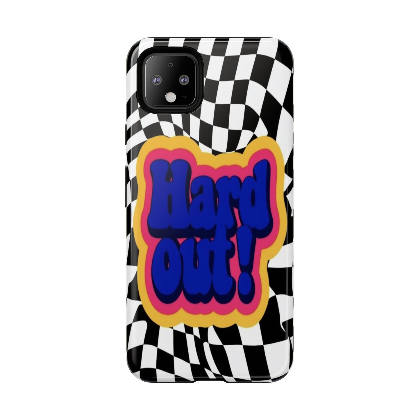 "Hard Out" Mobile Phone Case (blue)