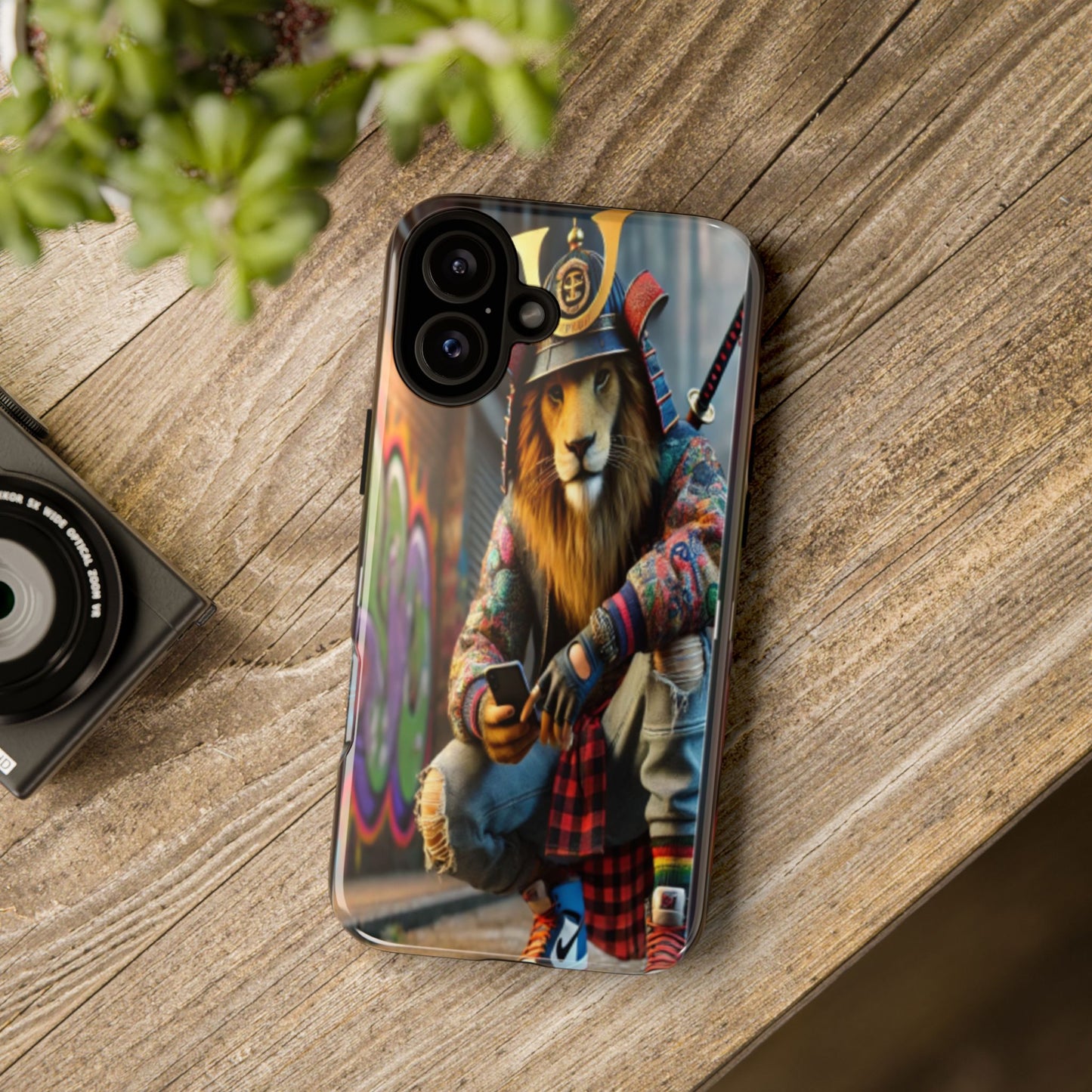 "King of the Concrete Jungle" Mobile Phone Case