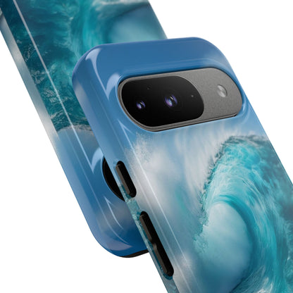 "Mount Maunganui" Mobile Phone Case (green)